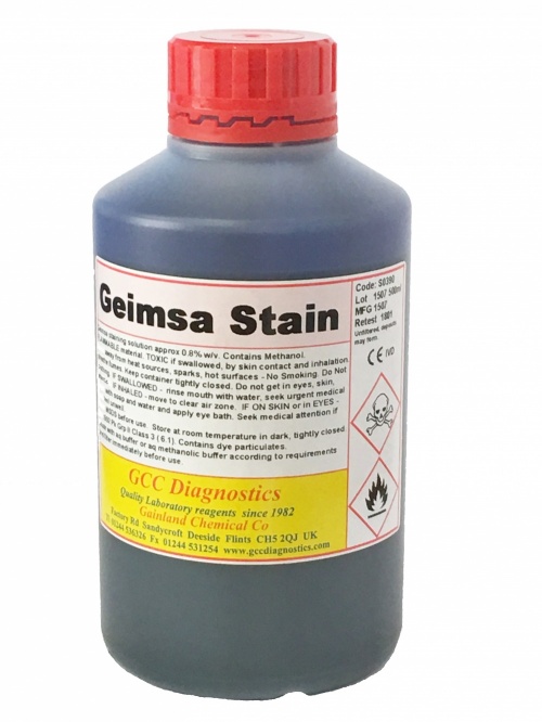 Giemsa  stain - routine blood stain - S0390